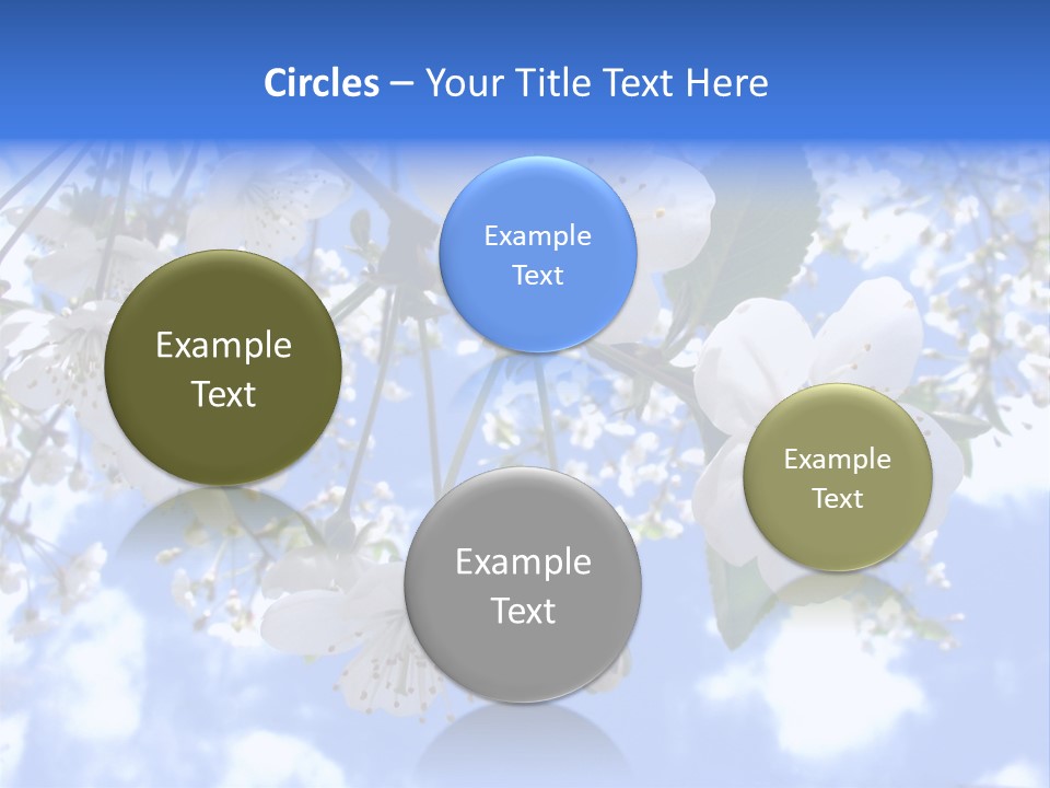 Clouds Shine Way PowerPoint Template