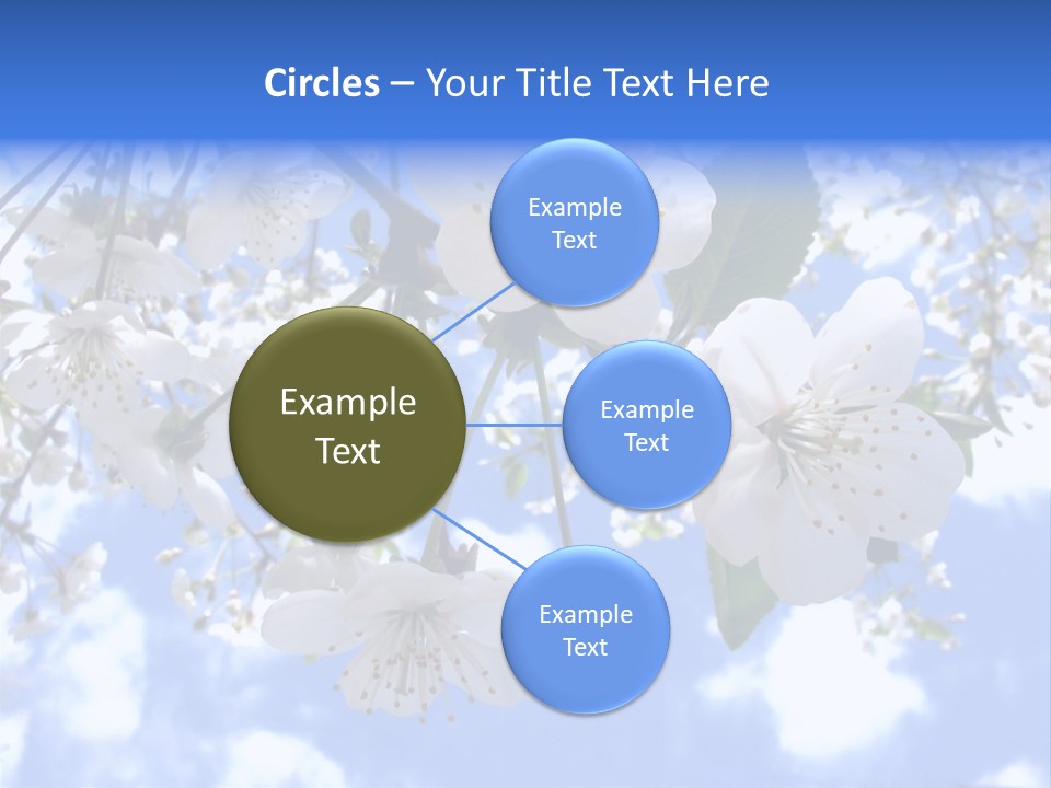 Clouds Shine Way PowerPoint Template