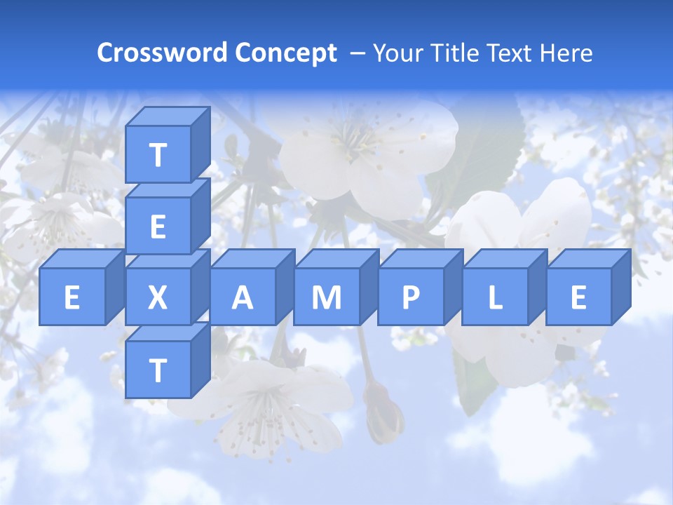 Clouds Shine Way PowerPoint Template
