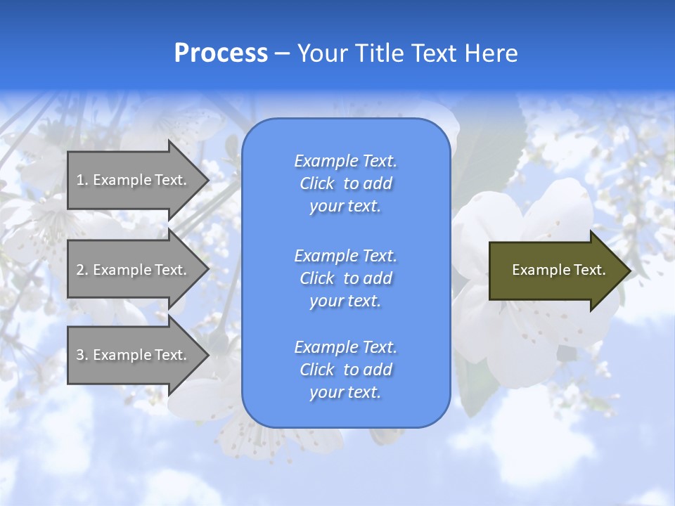 Clouds Shine Way PowerPoint Template