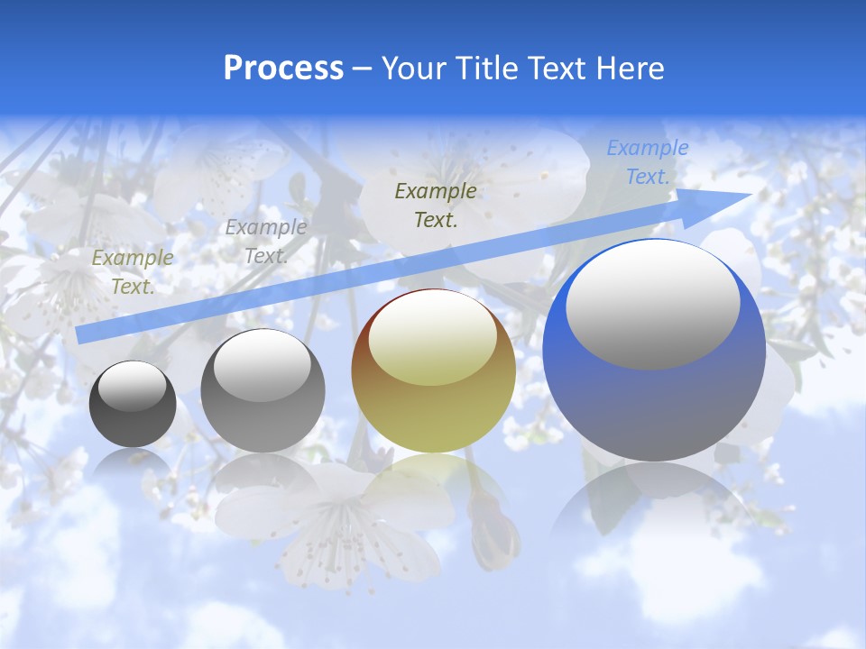 Clouds Shine Way PowerPoint Template