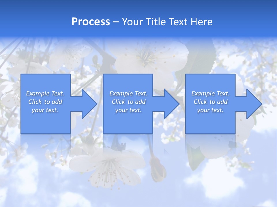 Clouds Shine Way PowerPoint Template