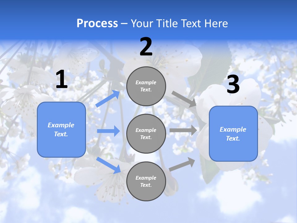 Clouds Shine Way PowerPoint Template