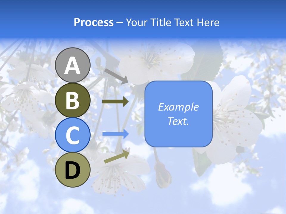 Clouds Shine Way PowerPoint Template