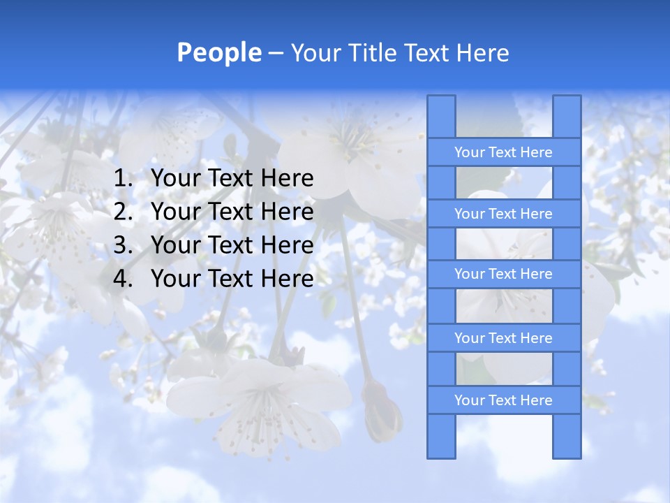Clouds Shine Way PowerPoint Template