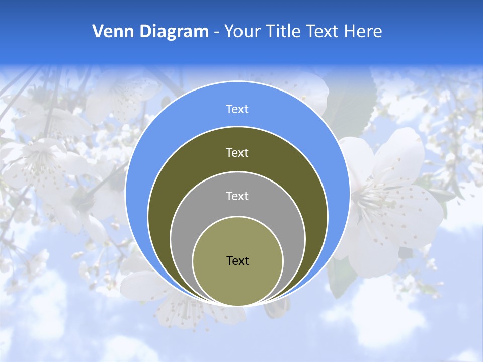 Clouds Shine Way PowerPoint Template