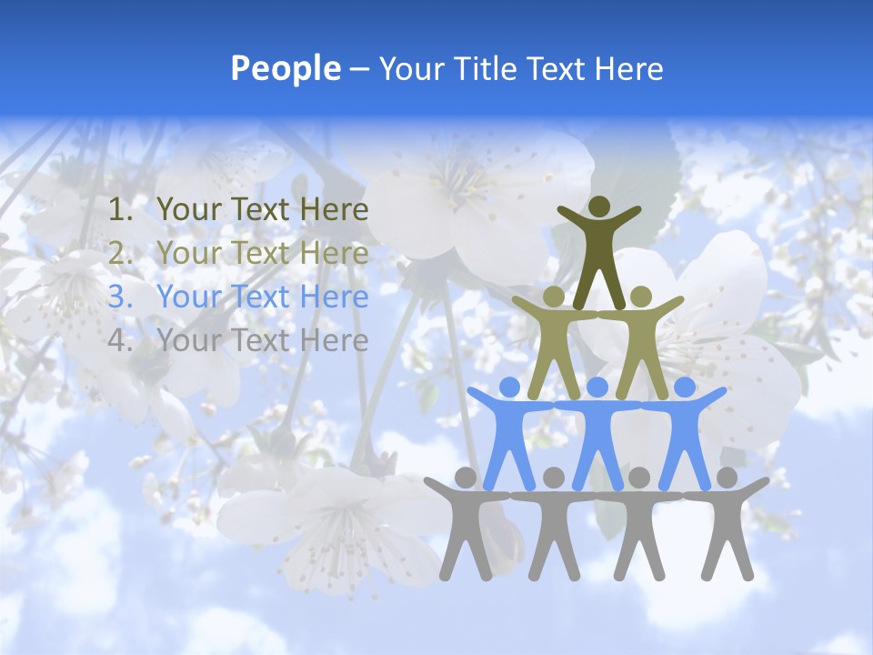 Clouds Shine Way PowerPoint Template