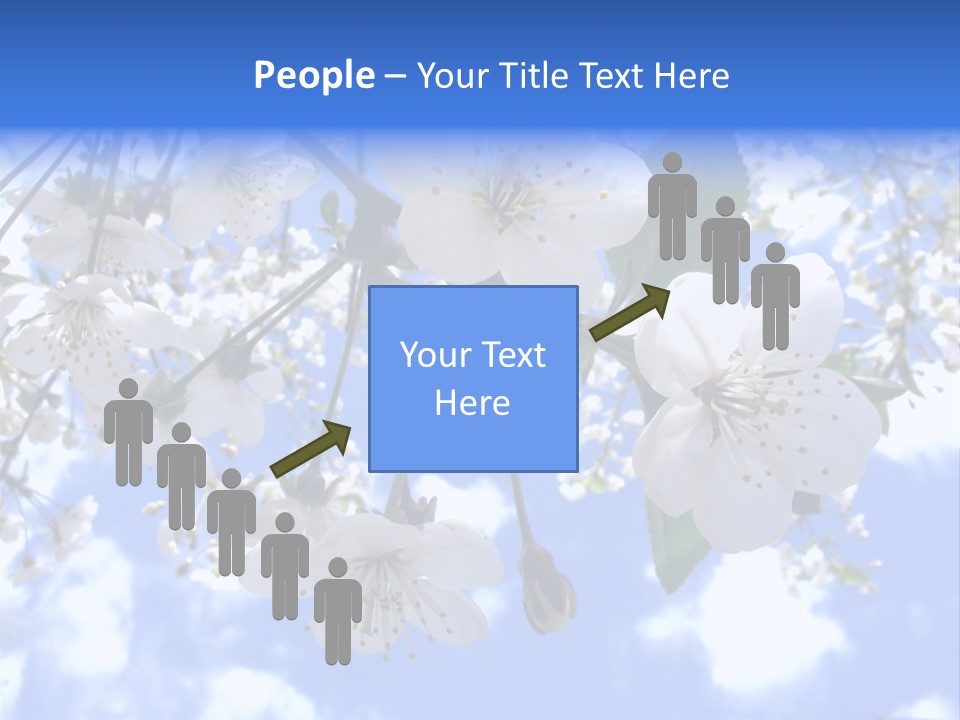 Clouds Shine Way PowerPoint Template