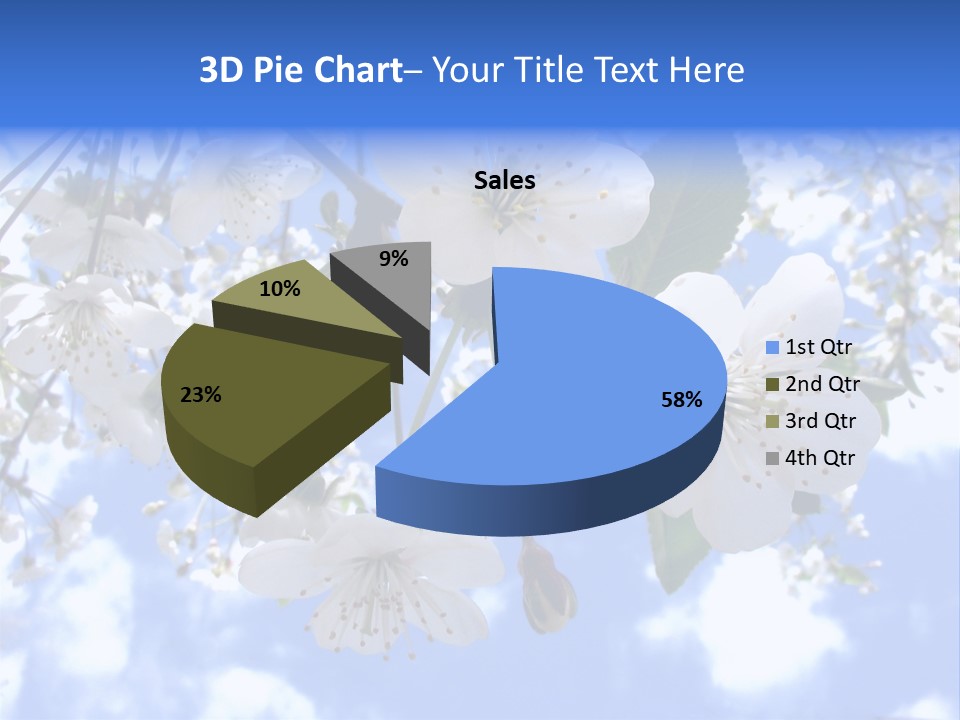 Clouds Shine Way PowerPoint Template