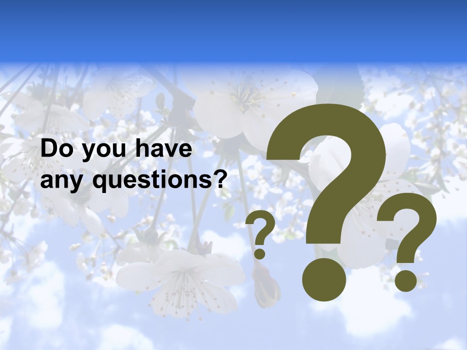 Clouds Shine Way PowerPoint Template