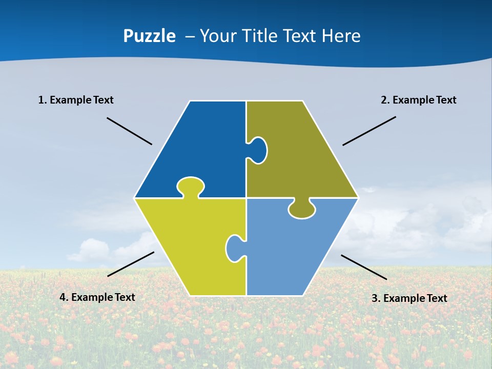 Imagination Landscape Way PowerPoint Template