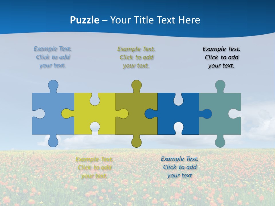Imagination Landscape Way PowerPoint Template