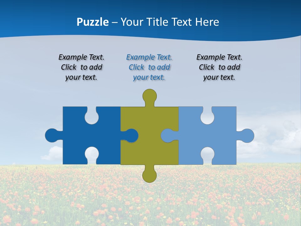 Imagination Landscape Way PowerPoint Template