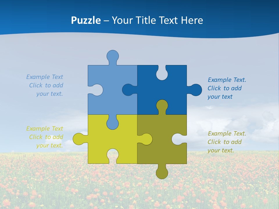 Imagination Landscape Way PowerPoint Template