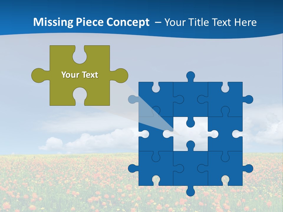 Imagination Landscape Way PowerPoint Template