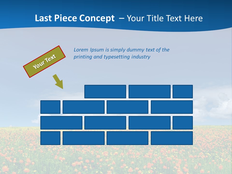 Imagination Landscape Way PowerPoint Template