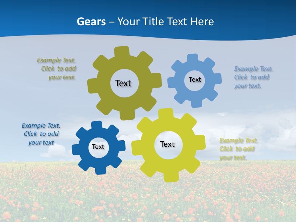 Imagination Landscape Way PowerPoint Template