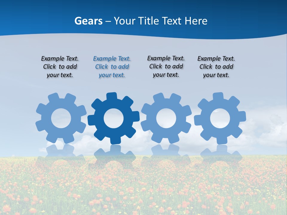 Imagination Landscape Way PowerPoint Template