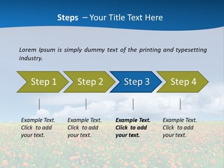 Imagination Landscape Way PowerPoint Template