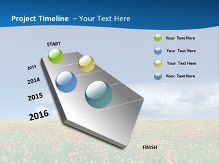 Imagination Landscape Way PowerPoint Template