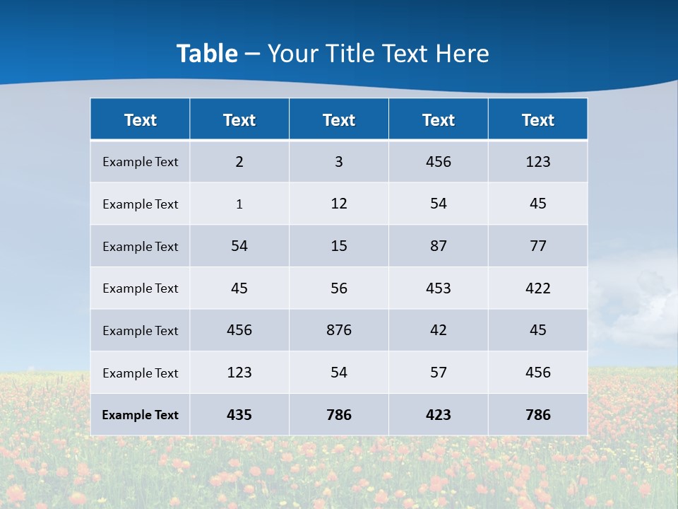 Imagination Landscape Way PowerPoint Template
