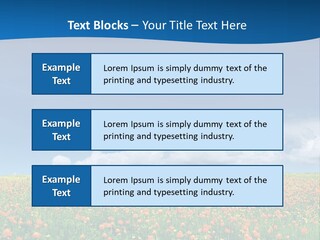 Imagination Landscape Way PowerPoint Template