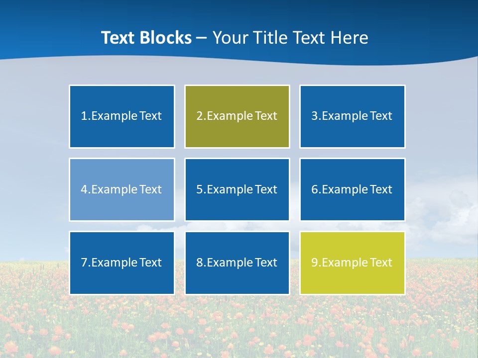 Imagination Landscape Way PowerPoint Template