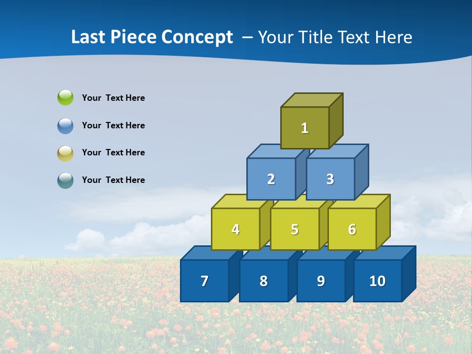 Imagination Landscape Way PowerPoint Template
