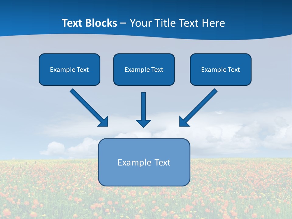 Imagination Landscape Way PowerPoint Template