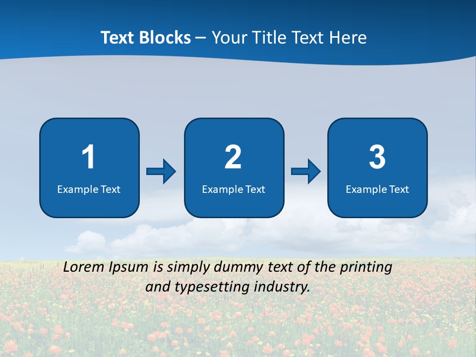 Imagination Landscape Way PowerPoint Template