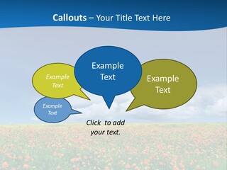 Imagination Landscape Way PowerPoint Template