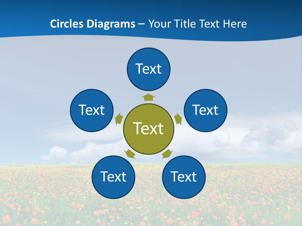 Imagination Landscape Way PowerPoint Template