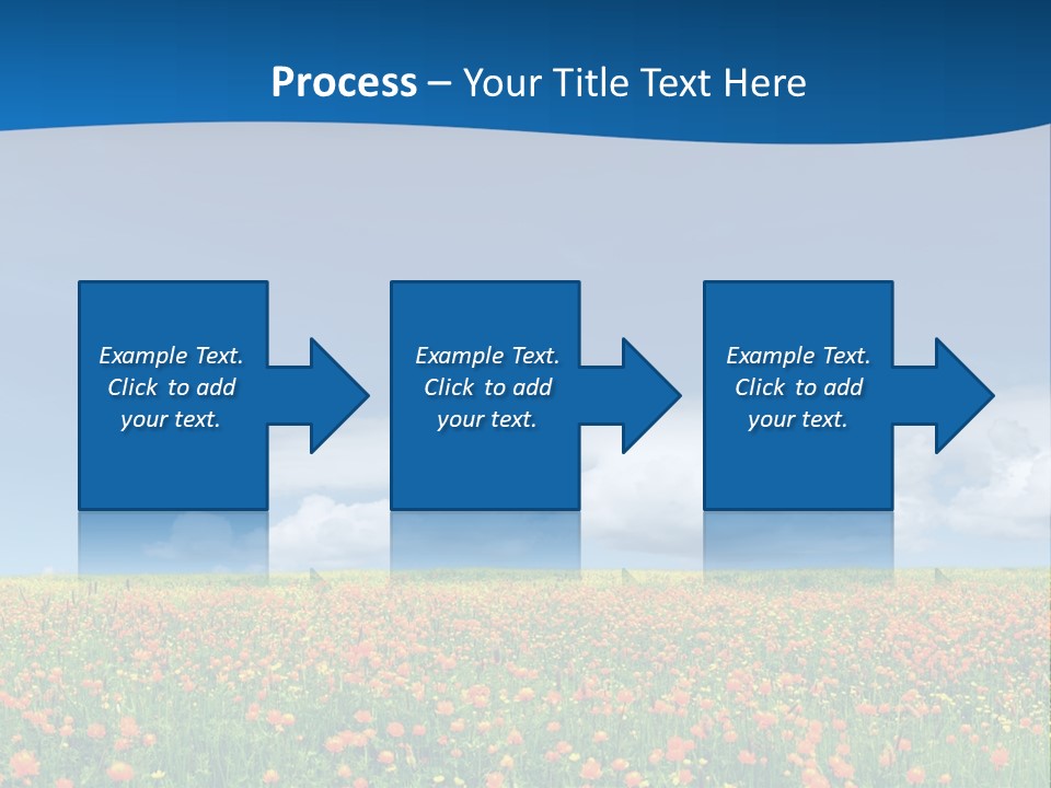 Imagination Landscape Way PowerPoint Template