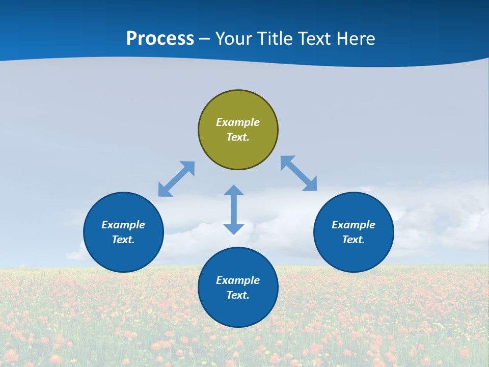 Imagination Landscape Way PowerPoint Template