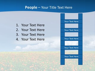 Imagination Landscape Way PowerPoint Template