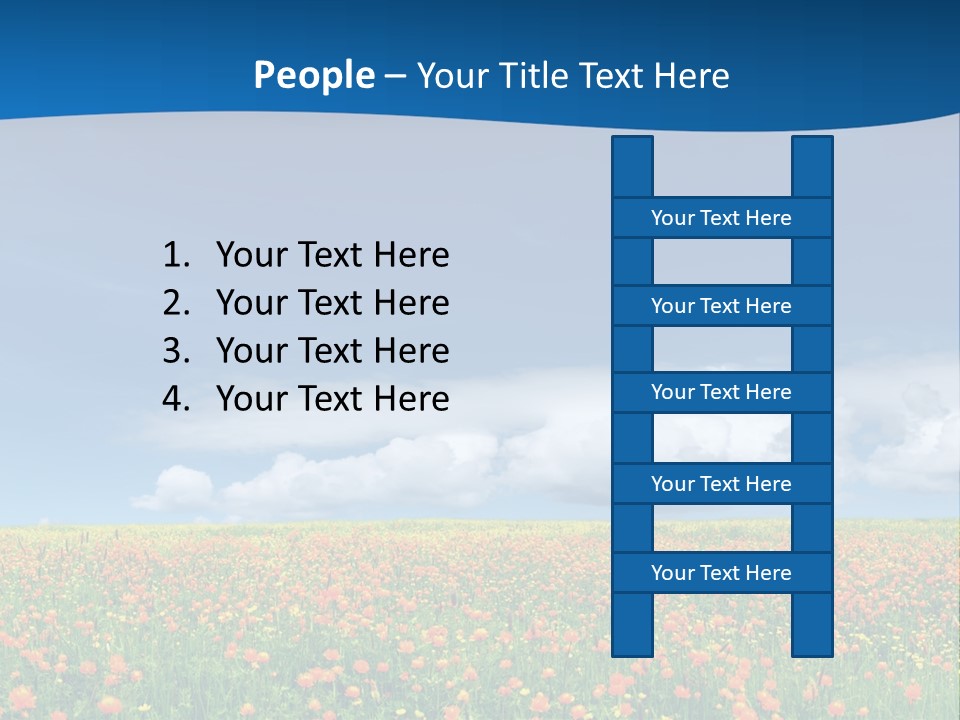 Imagination Landscape Way PowerPoint Template