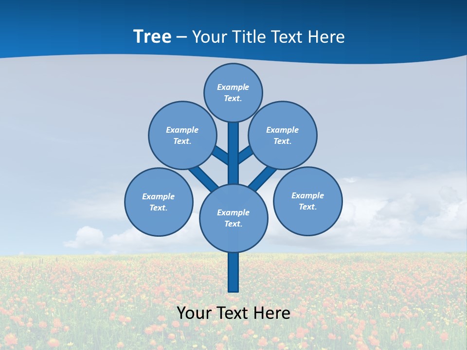 Imagination Landscape Way PowerPoint Template
