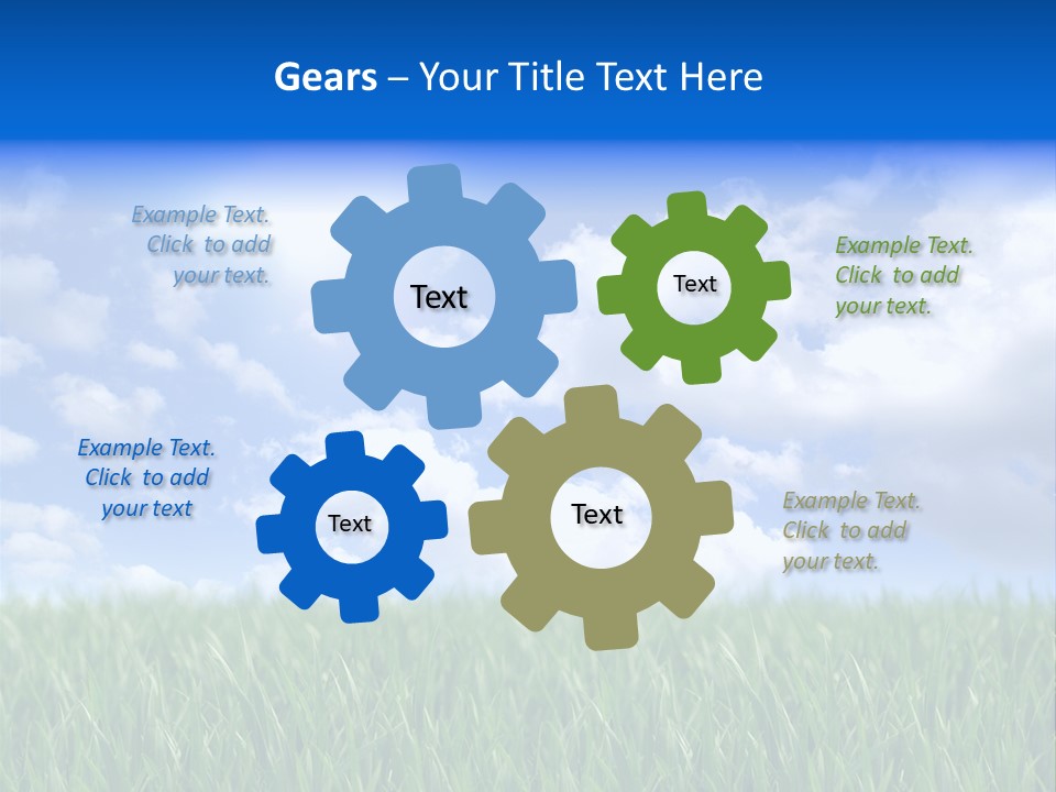 Entrance Rise Beauty PowerPoint Template