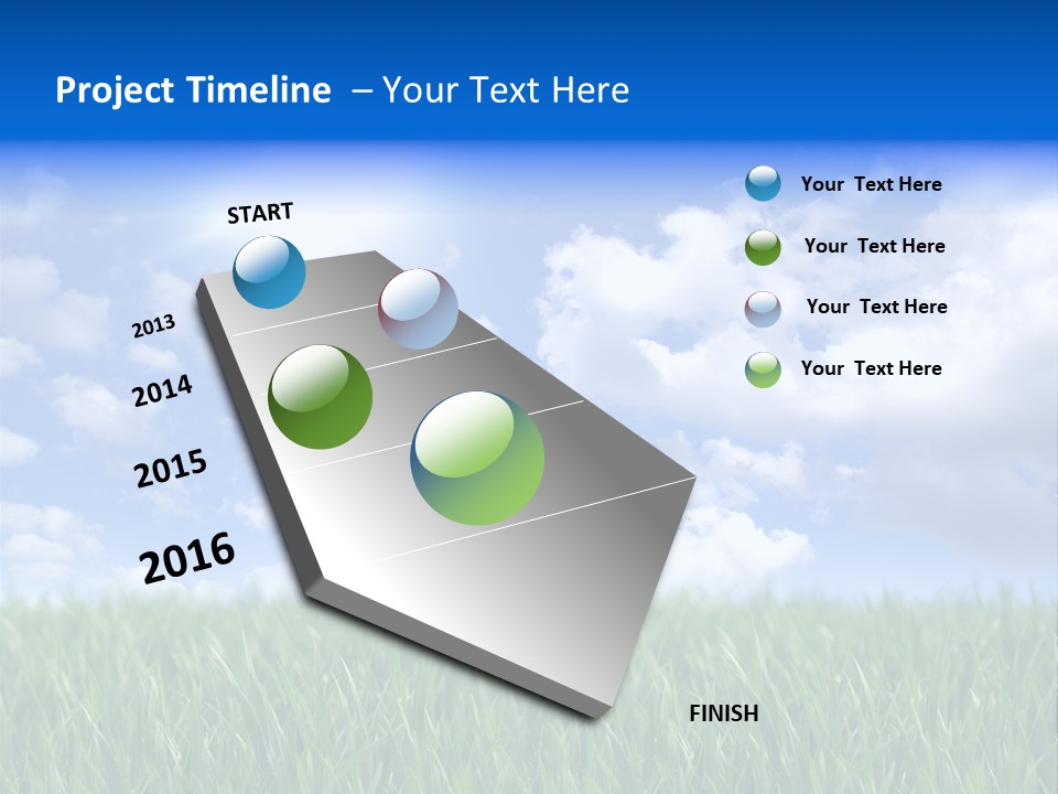 Entrance Rise Beauty PowerPoint Template