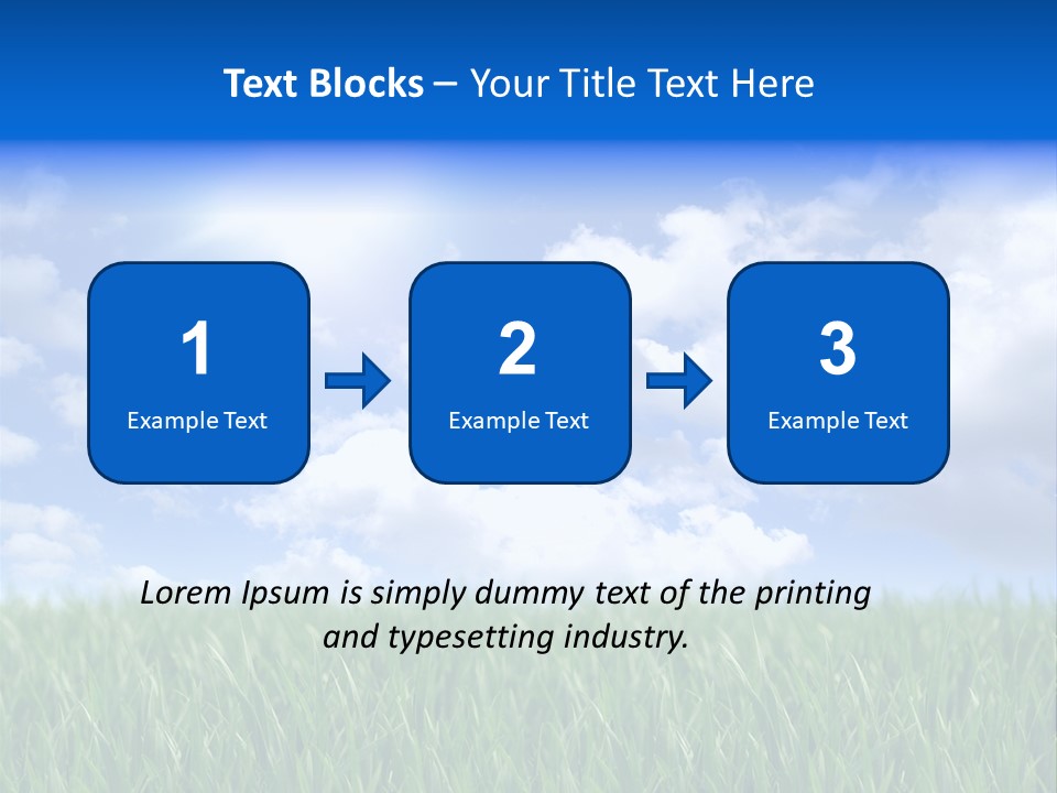 Entrance Rise Beauty PowerPoint Template