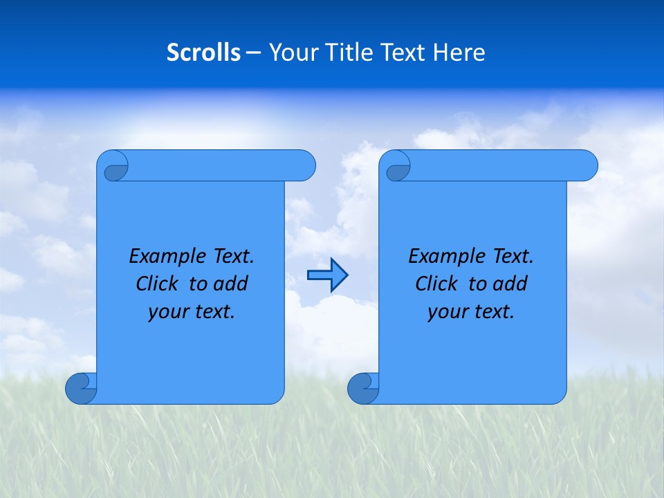 Entrance Rise Beauty PowerPoint Template