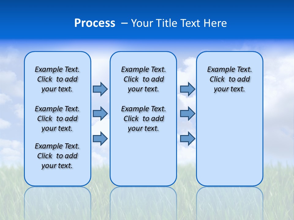 Entrance Rise Beauty PowerPoint Template