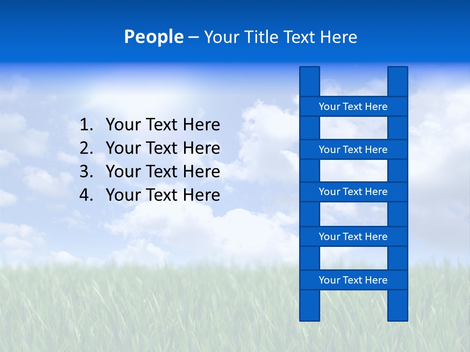 Entrance Rise Beauty PowerPoint Template