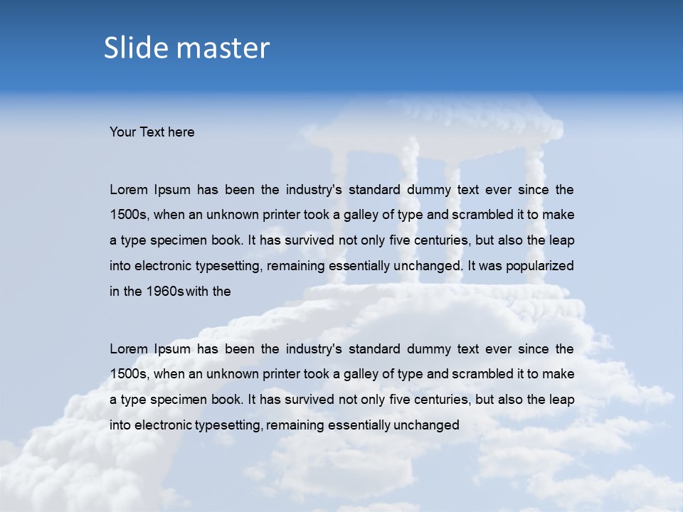 God Tale Art PowerPoint Template