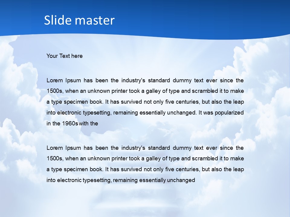 Religions Sunset Shine PowerPoint Template