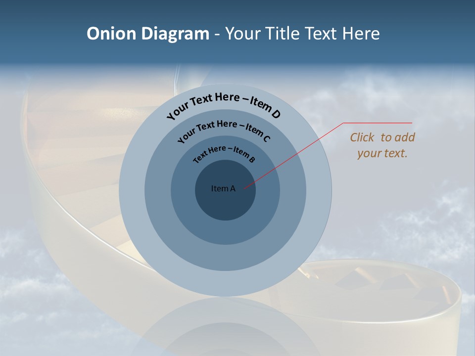 Achievement Light Step PowerPoint Template