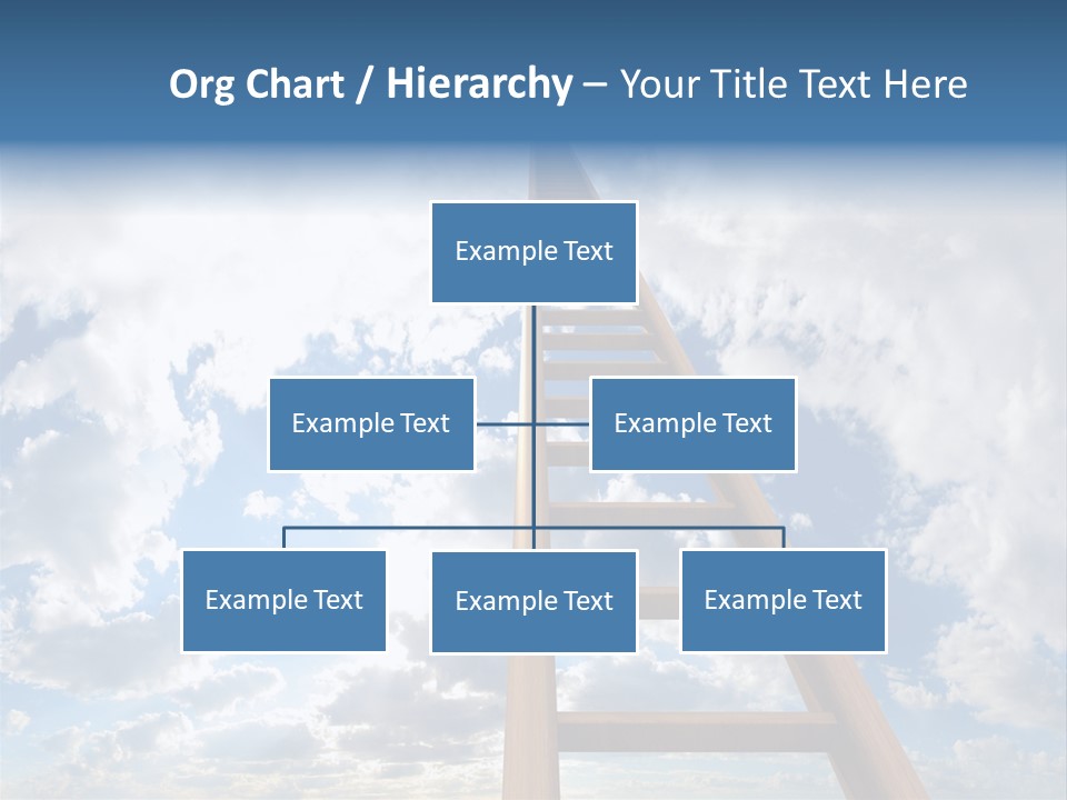 Blue Liberty Brightly PowerPoint Template