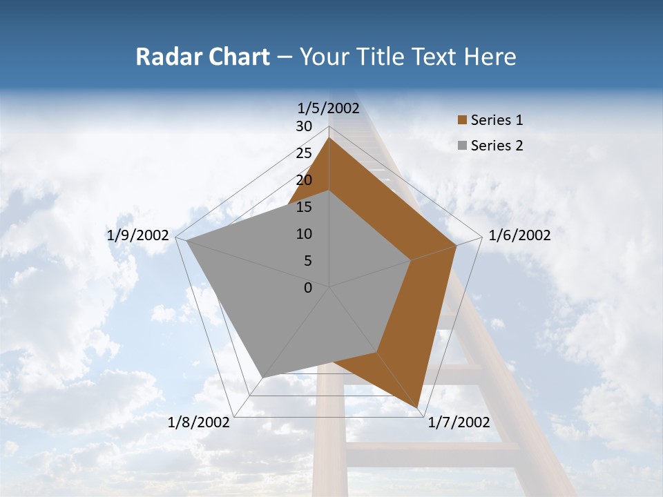 Blue Liberty Brightly PowerPoint Template