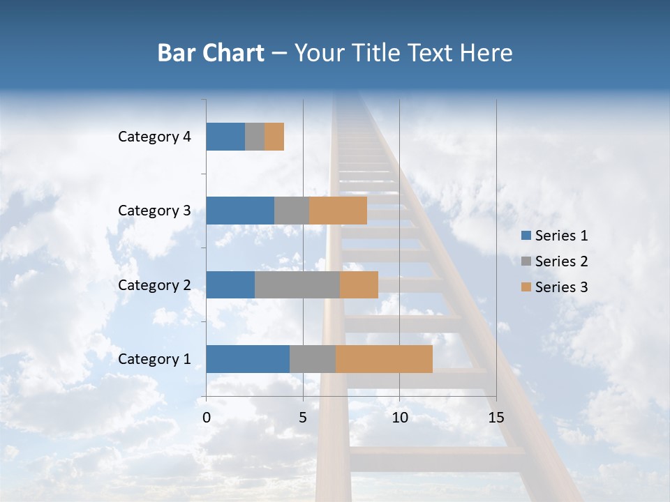 Blue Liberty Brightly PowerPoint Template