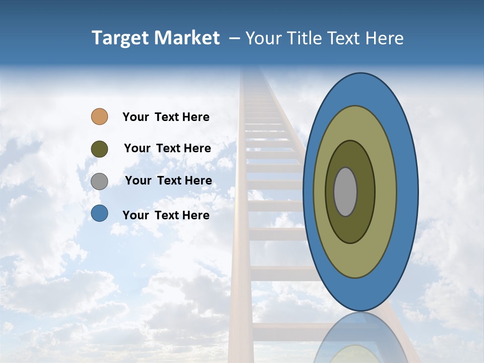 Blue Liberty Brightly PowerPoint Template